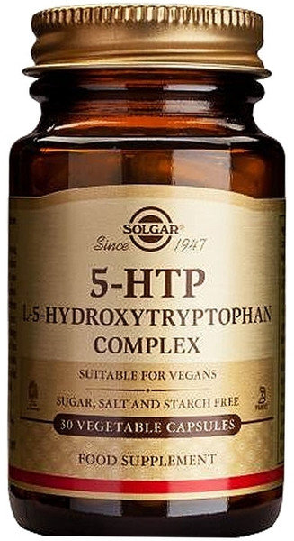 Solgar 5-HTP 5-hydroxytryptophan Complex 100mg 30vcaps Solgar 5-HTP 5-hydroxytryptophan Complex 100mg 30vcaps
