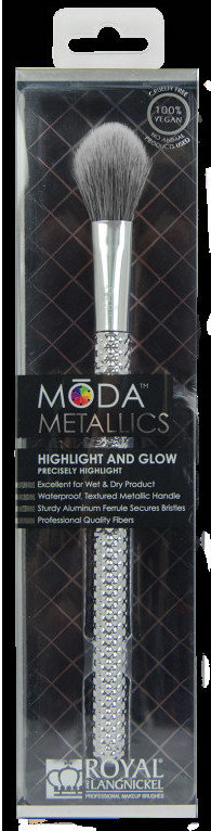 Royal & Langnickel Moda Metallics Highlight & Glow Brush