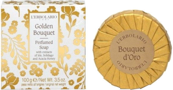 L'Erbolario Golden Bouquet Soap Perfumed 100gr