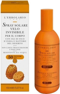 L' Erbolario Invisible Sunscreen Veil Spray SPF50 150ml