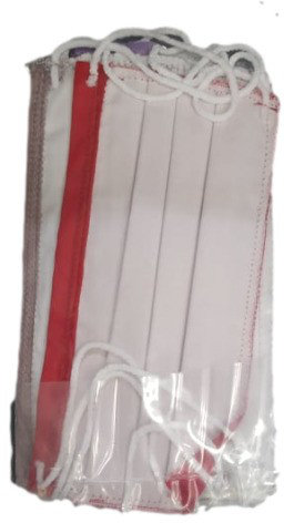 Protective Face Mask για Ενήλικα Ύφασμα Διάφορα Χρώματα 5τμχ