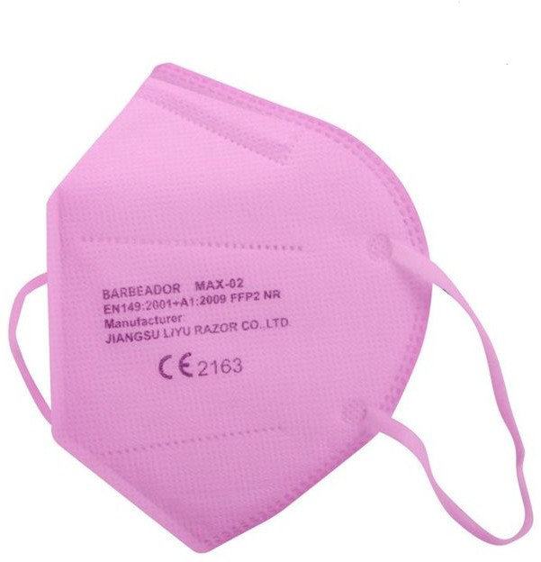 Barbeador Max-02 Filtering Half Mask KN95 Pink 1τμχ Barbeador Max-02 Filtering Half Mask KN95 Pink 1τμχ