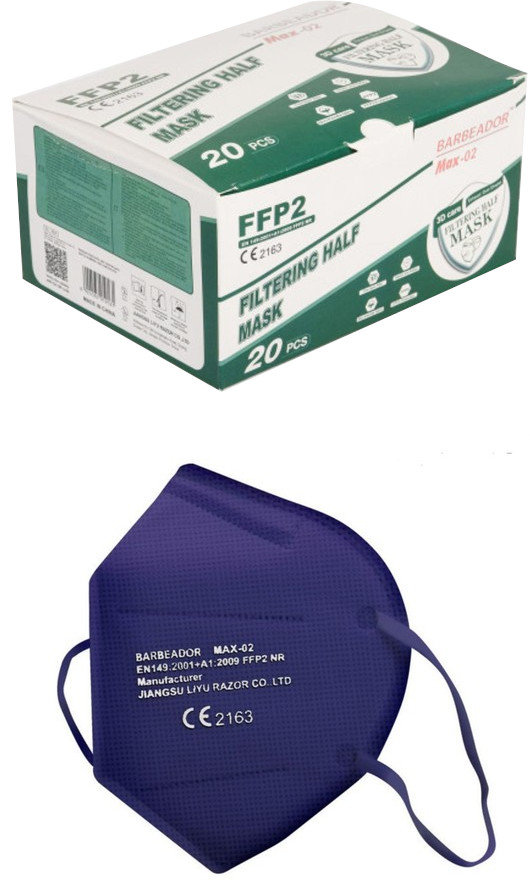 Barbeador 3D Care KN95 Protective Masks Blue 20τμχ