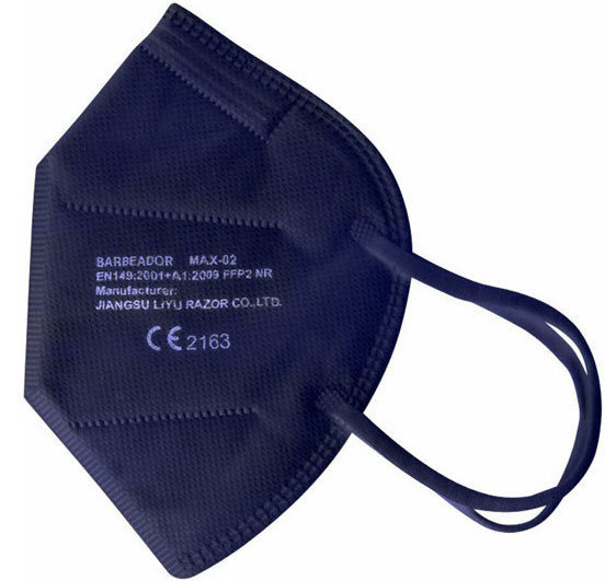 Barbeador Max-02 Filtering Half Mask KN95 Blue 1τμχ Barbeador Max-02 Filtering Half Mask KN95 Blue 1τμχ