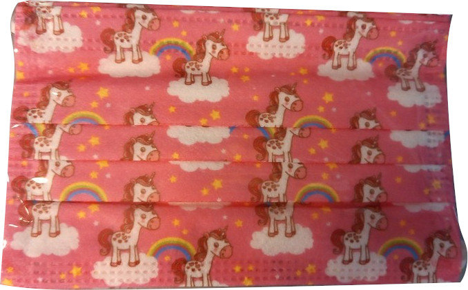 Mountain High Children's Face Mask Unicorn 5-12Y 5τμχ