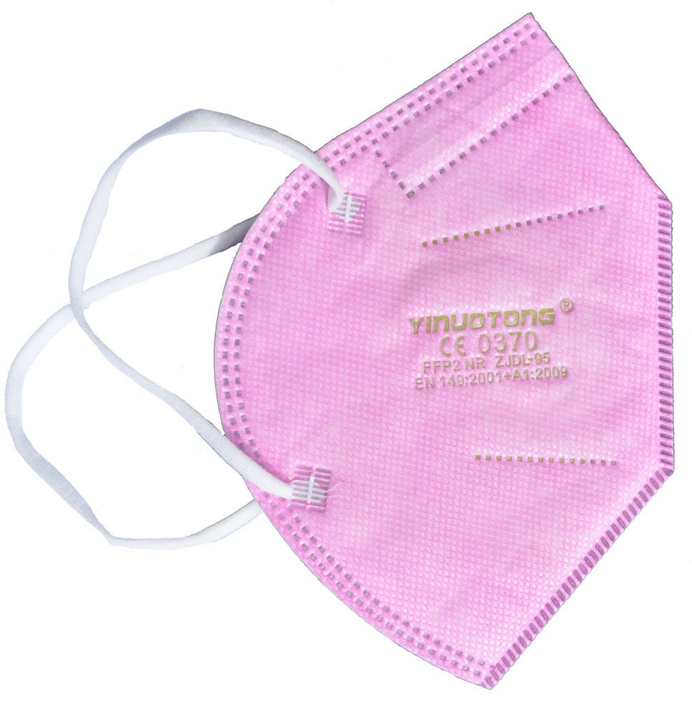 Yinuotong ZJDL-95 Filtering Half Mask FFP2 Pink 1τμχ