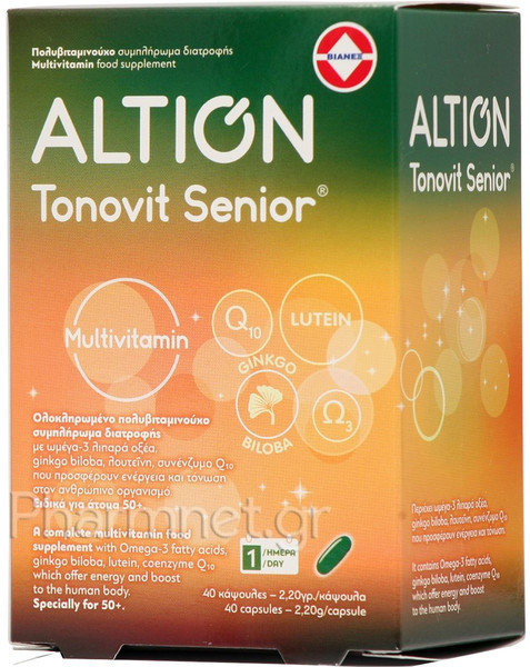 Altion Tonovit Senior Multivitamin 40caps