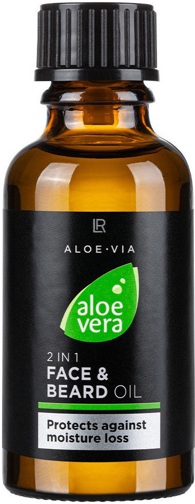 LR Aloe Vera 2 σε 1 Έλαιο για Πρόσωπο και Γένια 30ml