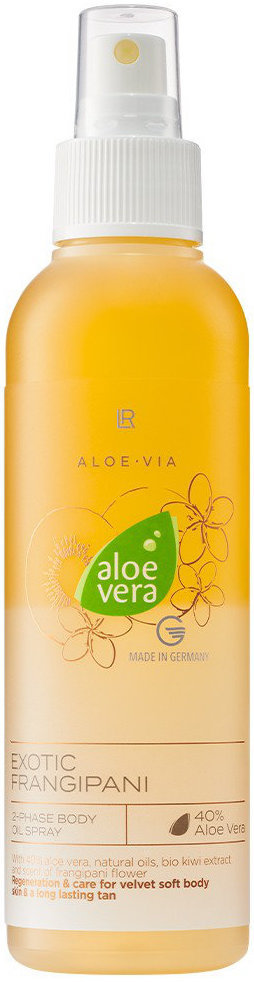 LR Aloe Vera Exotic Frangipani Έλαιο Σώματος 2 Φάσεων 145ml