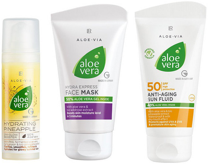 LR Aloe Vera Summer Glow Σετ Περιποίησης Προσώπου