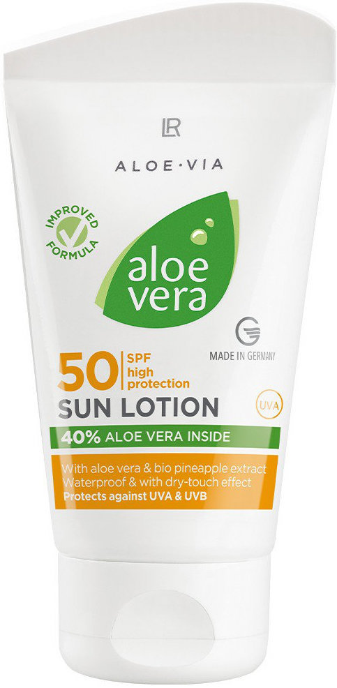 LR Aloe Vera Αδιάβροχη Αντηλιακή Λοσιόν SPF50 75ml