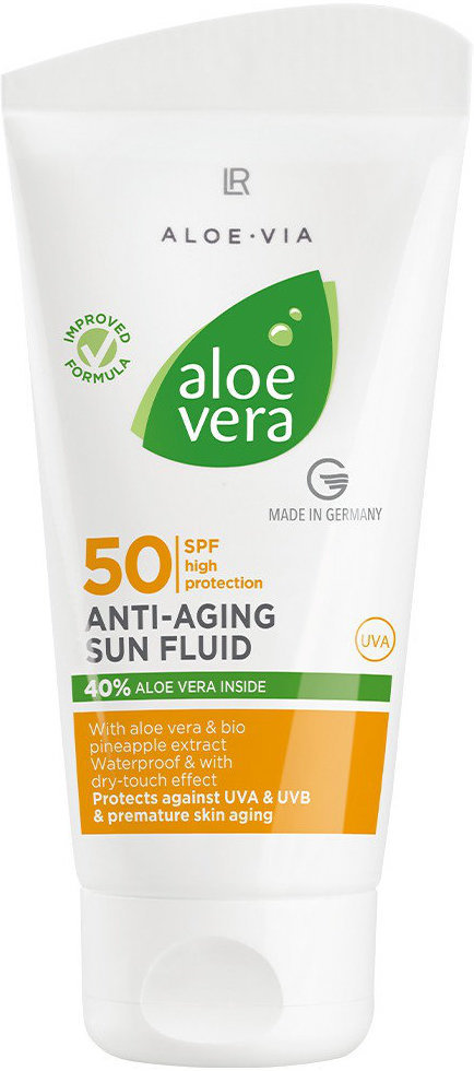LR Aloe Vera Αντηλιακό Αντιγηραντικό Γαλάκτωμα SPF50 50ml