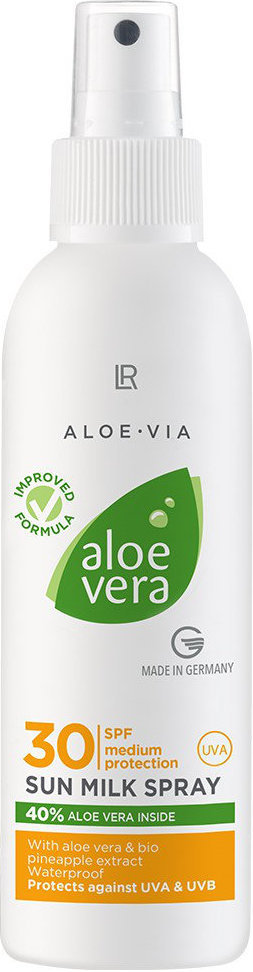 LR Aloe Vera Αντηλιακό Γαλάκτωμα σε Σπρέι SPF30 150ml