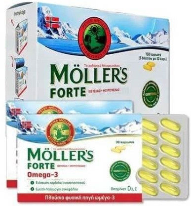 Moller's Forte Omega 3 30caps Moller's Forte Omega 3 30caps