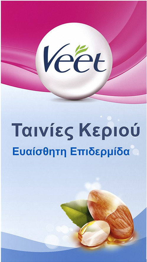 Veet Easy Strip Wax Strips Bikini & Armpits 16τμχ