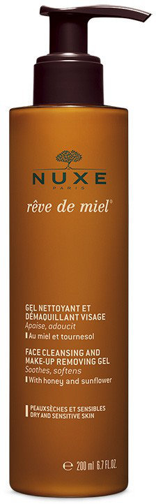 Nuxe Reve de Miel Face Cleansing Make-Up Removing Gel 200ml Nuxe Reve de Miel Face Cleansing Make-Up Removing Gel 200ml
