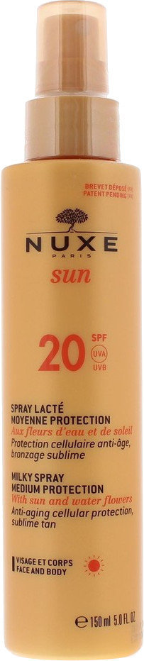 Nuxe Sun Milky Spray for Face & Body SPF20 150ml