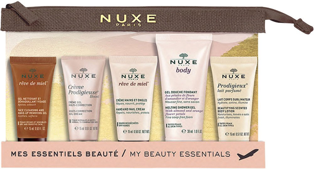 Nuxe My Beauty Essentials Travel Kit Σετ Ταξιδίου με Νεσεσέρ
