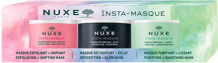 Nuxe Insta-Masque Mini Mask Trio 3x15ml