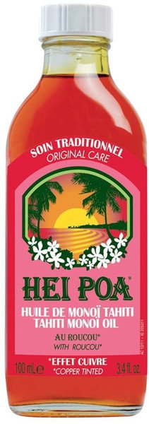 Hei Poa Monoi Tahiti Roucou Oil 100ml