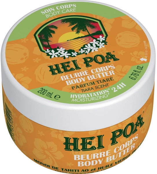Hei Poa Body Butter Tiare All Skin Types 200Ml
