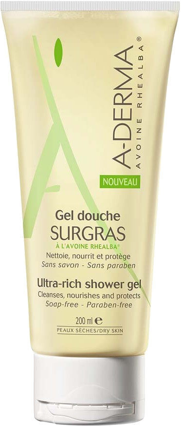 A-Derma Shower Gel Ultra-Rich for Dry Skin 200ml