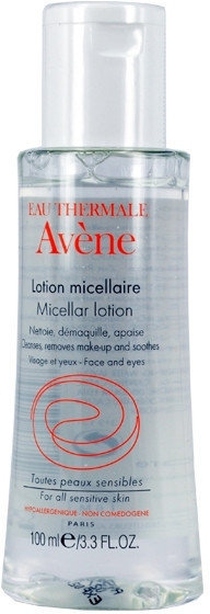 Avene Micellar Lotion For Sensitive Skin Travel Size 100ml 