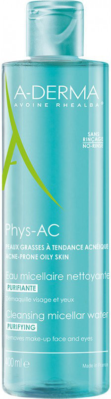 A-Derma Phys-Ac Purifying Micellar Water For Oily Skin 400ml