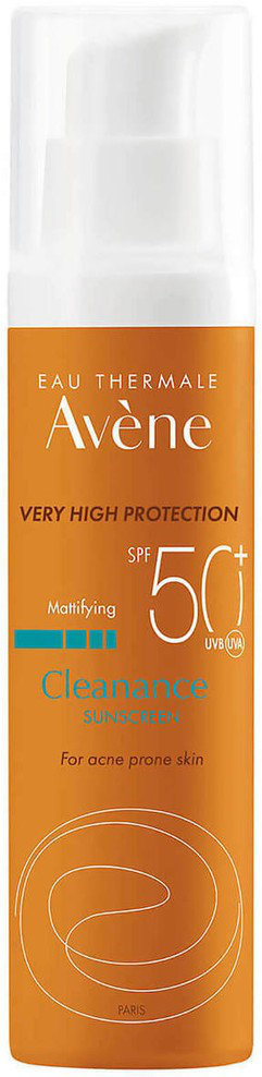 Avene Cleanance Solaire SPF50 Acne Prone Skin 50ml 