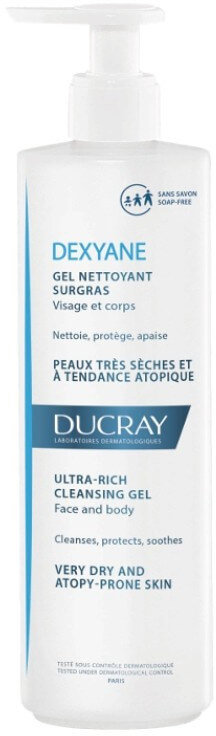 Ducray Dexyane Overgreasing Cleansing Gel Dry Skin 400ml