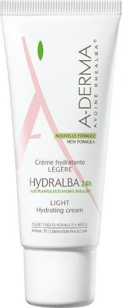 A-Derma Hydralba 24h Light Hydrating Cream 40ml