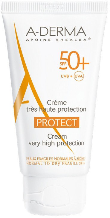 A-Derma Sun Protect Cream Rich SPF50+ Normal/Dry Skin 40ml