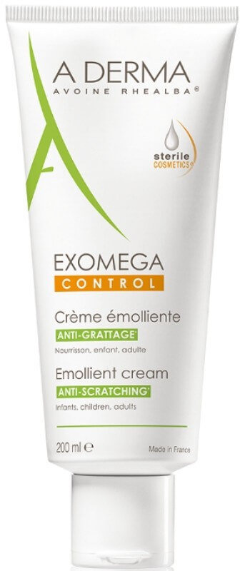A-Derma Exomega Control EmollientCream For Atopic Skin 200ml