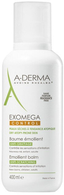 A-Derma Exomega Control Emollient Balm Atopic Skin 400ml