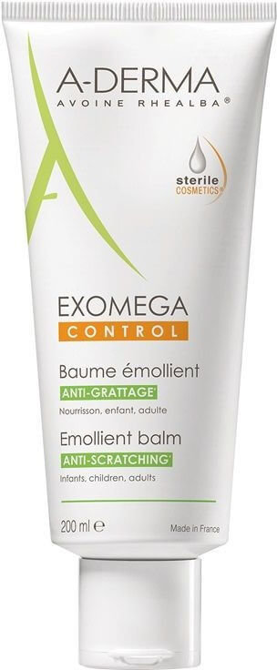 A-Derma Exomega ControlEmollient Balm Atopic Skin 200ml