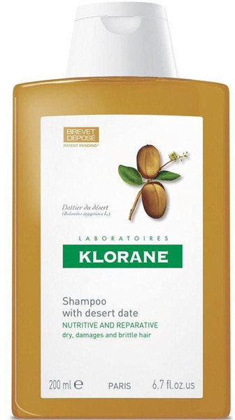 Klorane Nutri-Reparative Shampoo with Desert Date 200ml