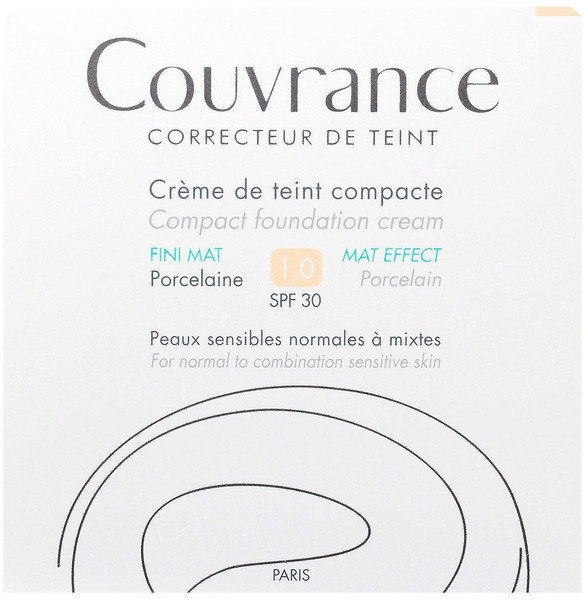 Avene Couvrance Compact Foundation 01 SPF30 Mat Effect 10gr