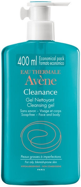 Avene Cleanance Cleansing Gel Oily Blemish Prone Skin 400ml
