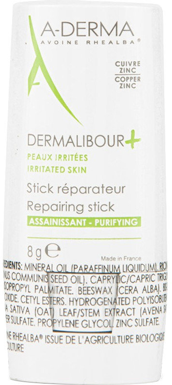 A-Derma Dermalibour+ Repairing Purifying Stick 8gr