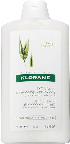 Klorane Ultra Gentle Shampoo with Oat Milk 400ml