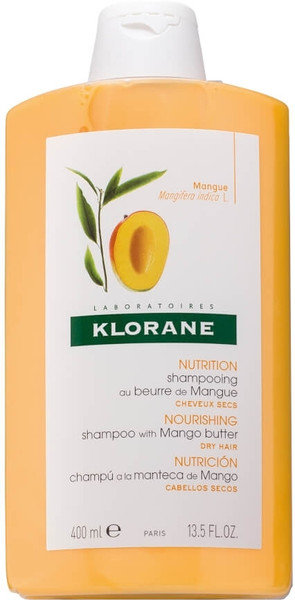 Klorane Nourishing Dry Hair Shampoo with Mango 400ml