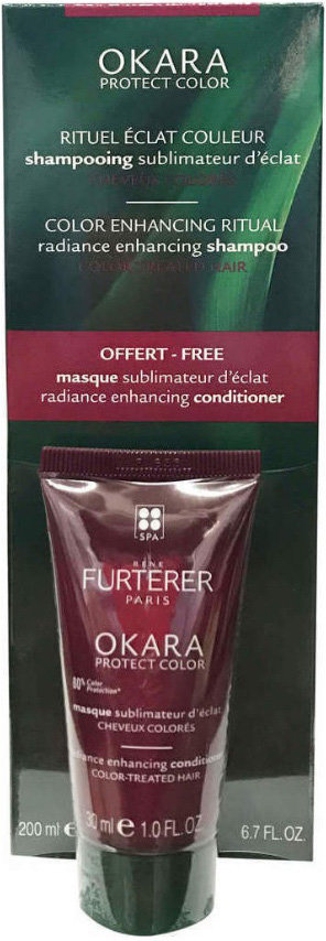 Rene Furterer Okara Color Protect Shampoo & Δώρο Masque 30ml