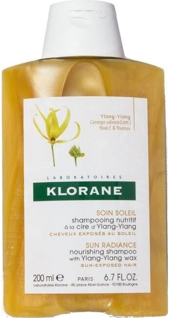 Klorane Ylang-Ylang Shampoo Sun Radiance 200ml