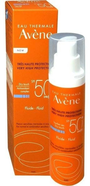 Avene Sun Solaire Dry Touch Fluid SPF50+ 50ml