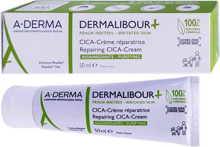 A-Derma Dermalibour+ Cica-Cream 50ml