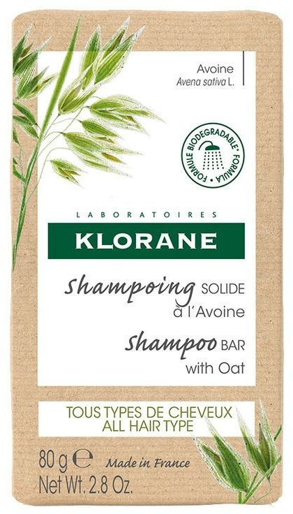 Klorane Shampoo Bar With Oat Milk 80gr