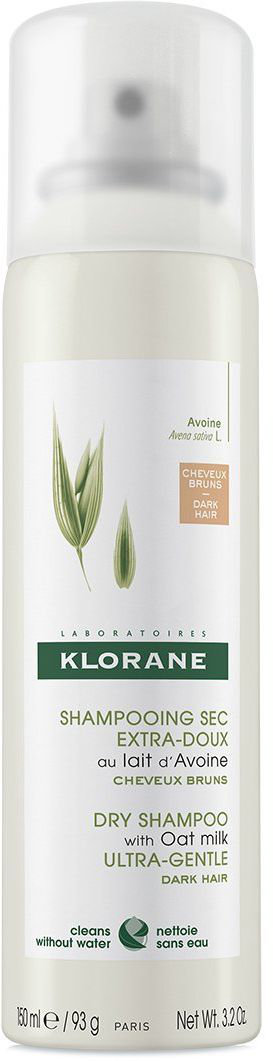 Klorane Dry Shampoo with Oat Milk Dark Hair 150ml