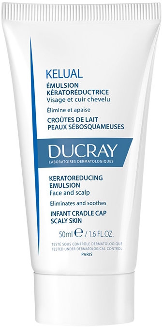 Ducray Kelual Emulsion Face & Scalp Infant Cradle Cap 50ml