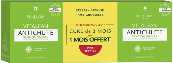 Rene Furterer Trio Vitalfan Antich Reactionnelle 3x30caps