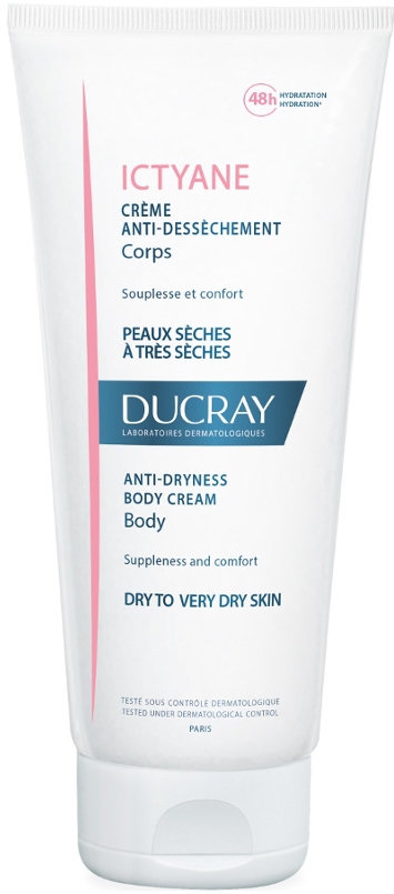 Ducray Ictyane Emollient Moisturizing Cream 200ml